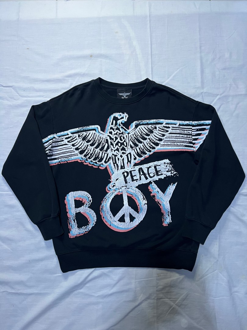 BOY LONDON CREW NECK, Men's Fashion, Coats, Jackets and Outerwear on