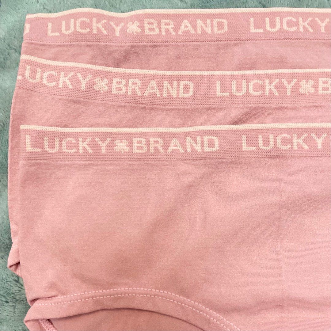 BRAND NEW Lucky Brand Seamless Super Soft Midwaist Panty Pack of 3