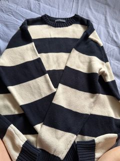 Aleah Cotton Stripe Sweater – Brandy Melville