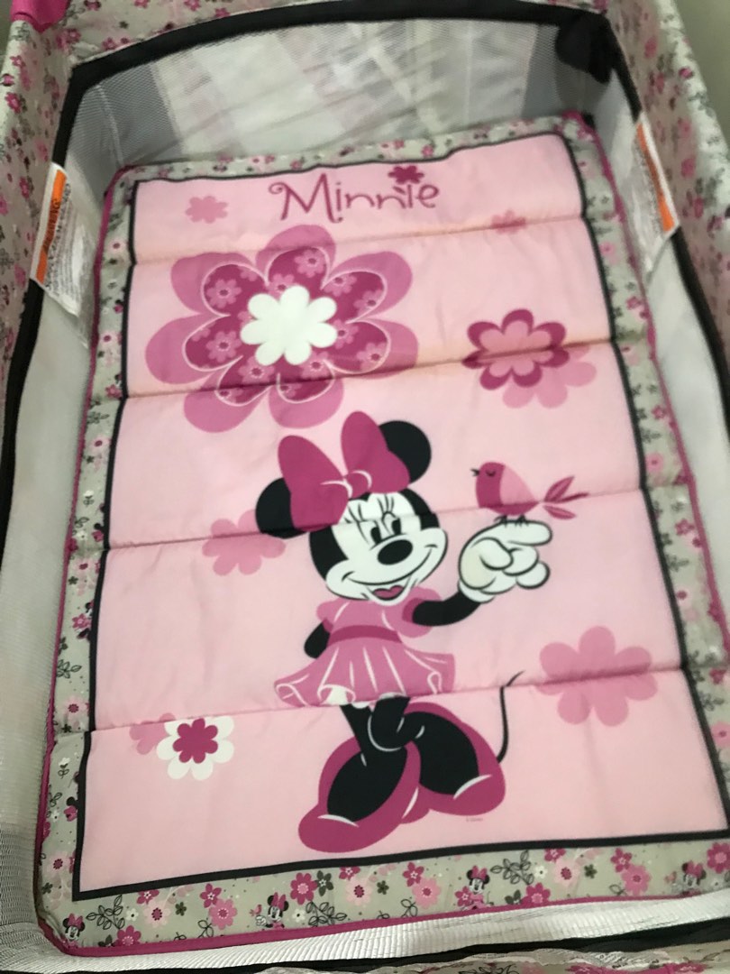 Bright Starts Minnie Mouse Crib on Carousell