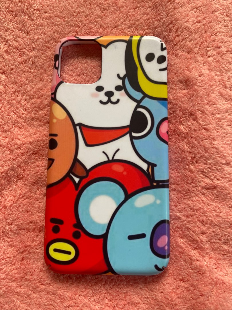 Bt21 Iphone 11 Promax Hard Case, Mobile Phones & Gadgets, Mobile & Gadget  Accessories, Cases & Sleeves On Carousell