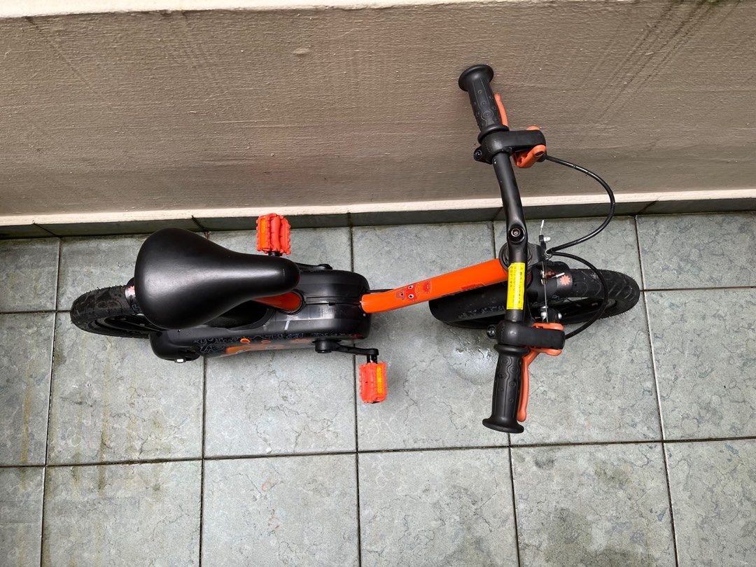 Btwin 14 inch 500 3-5 years - Orange, Sports Equipment, Bicycles ...