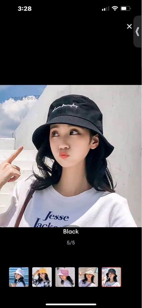 Korean style store bucket hat