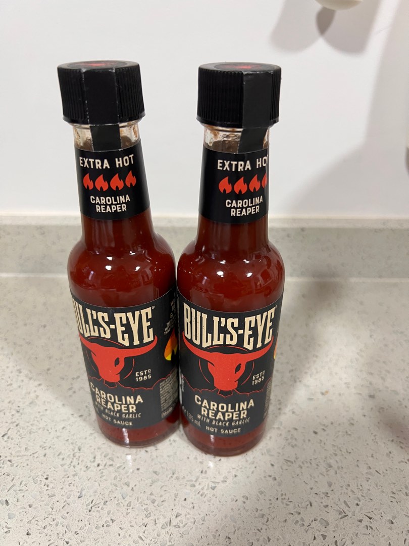 Bulls eye Carolina Reaper, Food & Drinks, Spice & Seasoning on Carousell