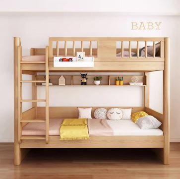 Baby bed double 2025 story