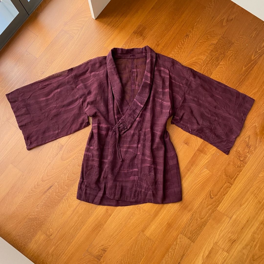 Purple new arrivals kimono cardigan