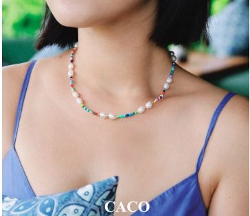 Glass bead hotsell choker
