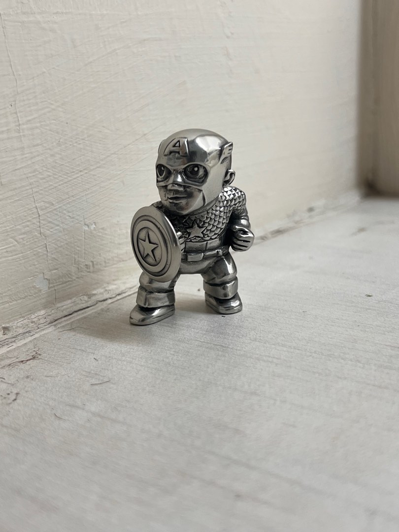 Captain America Pewter Mini Figurine by Royal Selangor