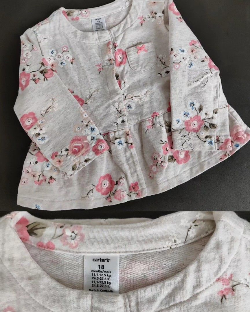 Carter's floral dress hotsell
