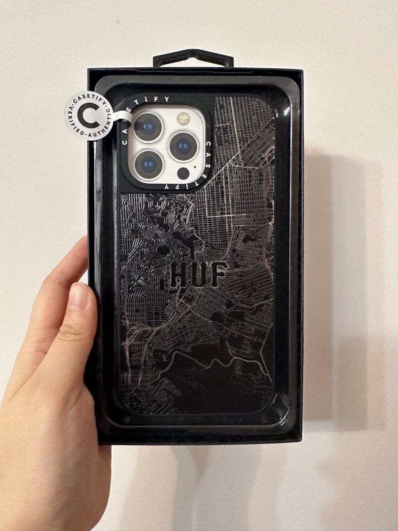 Casetify IPhone 14 Pro Max Case/鏡面Silver Mirror /Huf 最新限量版 