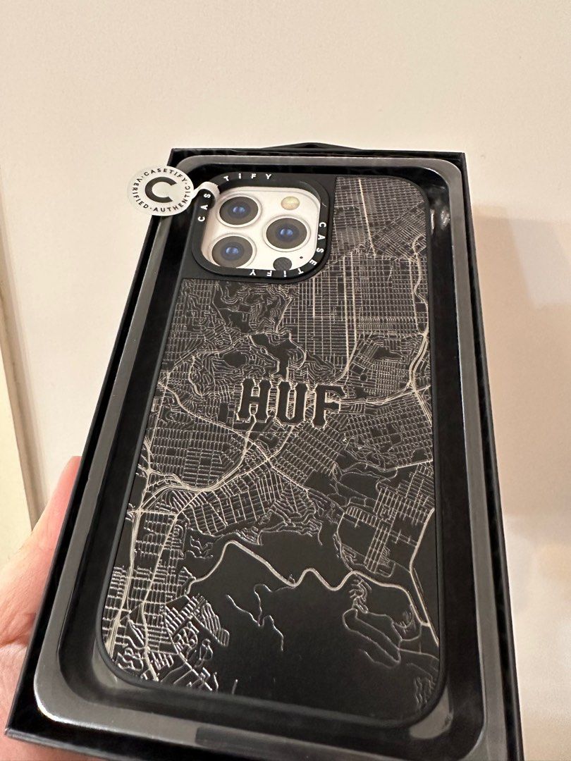 Casetify IPhone 14 Pro Max Case/鏡面Silver Mirror /Huf 最新限量版 