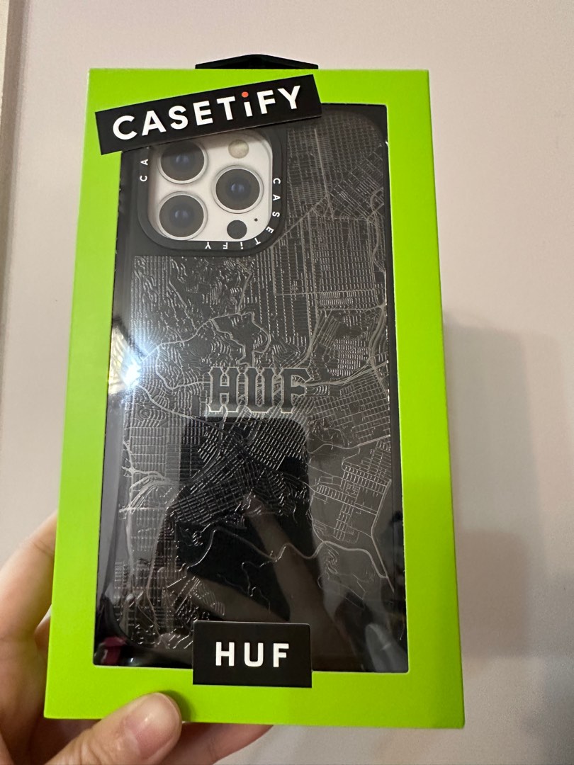 Casetify IPhone 14 Pro Max Case/鏡面Silver Mirror /Huf 最新限量版 