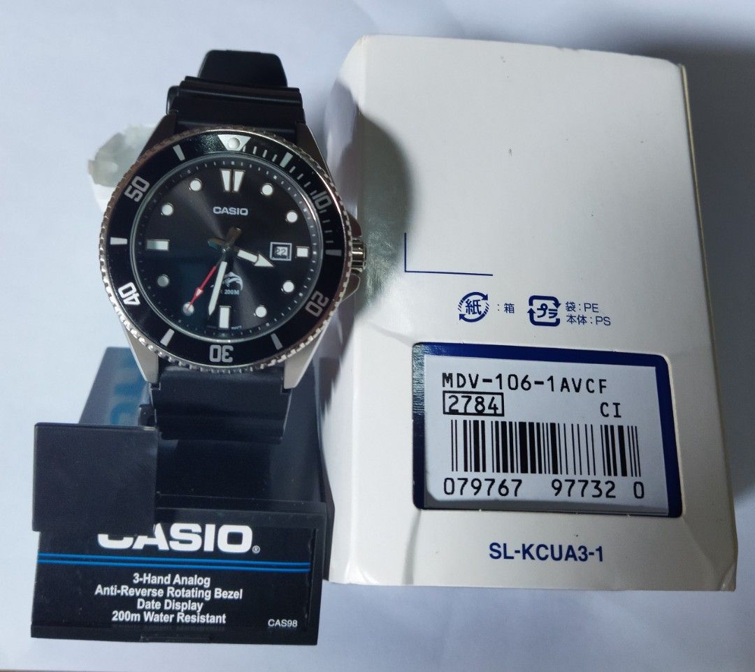 Casio top diver 2784