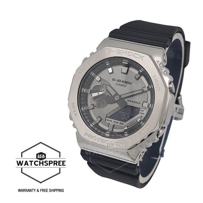 Casio metal band watch new arrivals