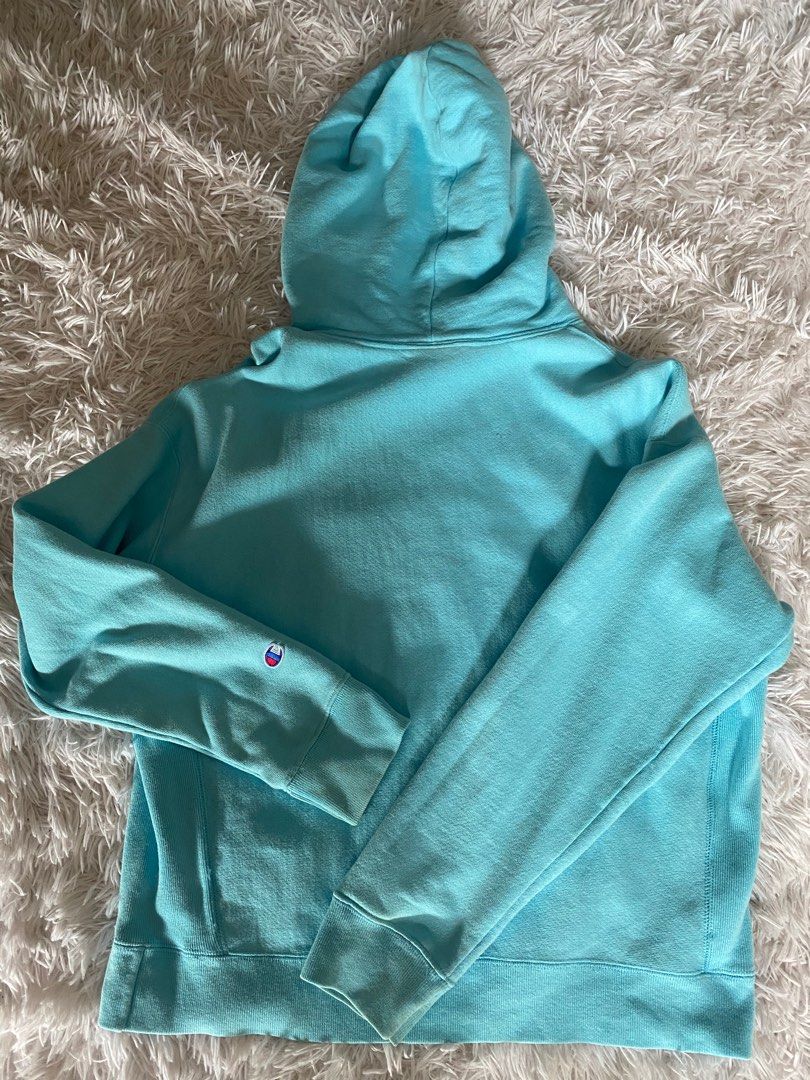 Vivid teal cheap champion hoodie