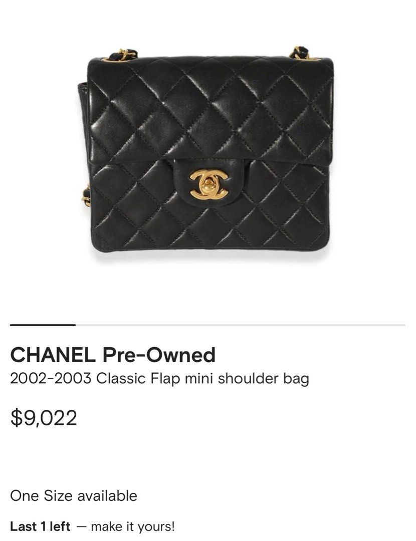 CHANEL Pre-Owned 1990s Classic Flap micro belt bag - … - Gem