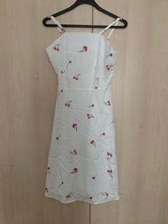 Cherry White dress