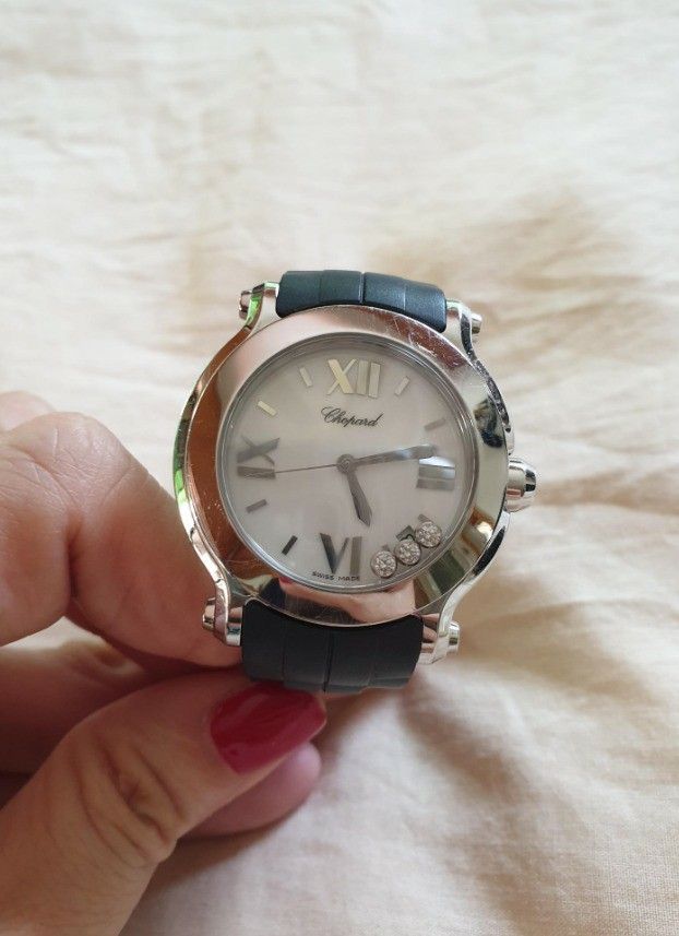 Chopard happy cheap sport diamond watch
