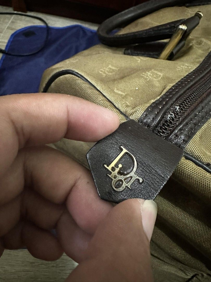 Christian Dior Vi tage Duffle Bag on Carousell