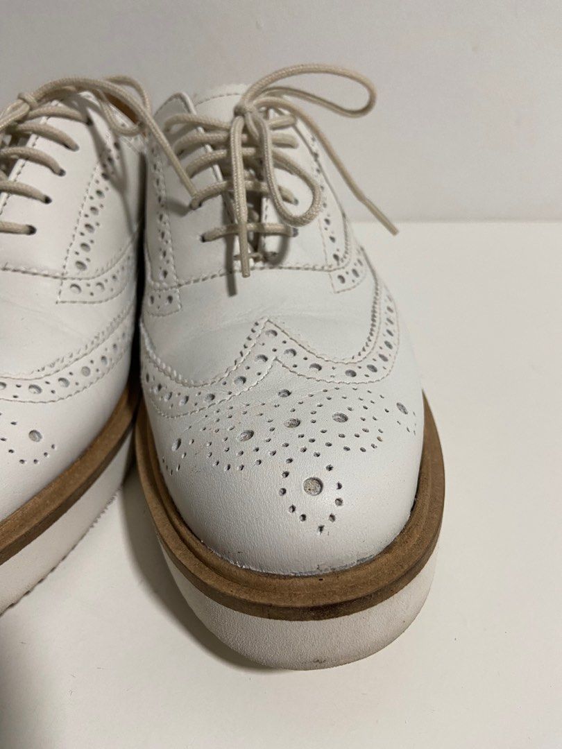 Clarks Brogues Leather Shoes Sneakers Women s Fashion Footwear