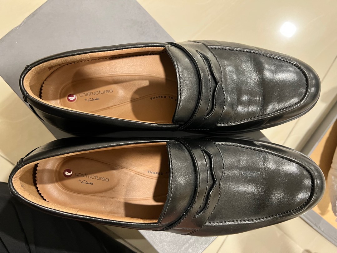 Clarks online unstructured loafers