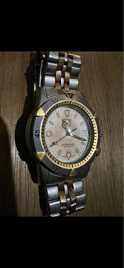 Vintage Tag Heuer 955.706G almost 30 years old Men s Fashion