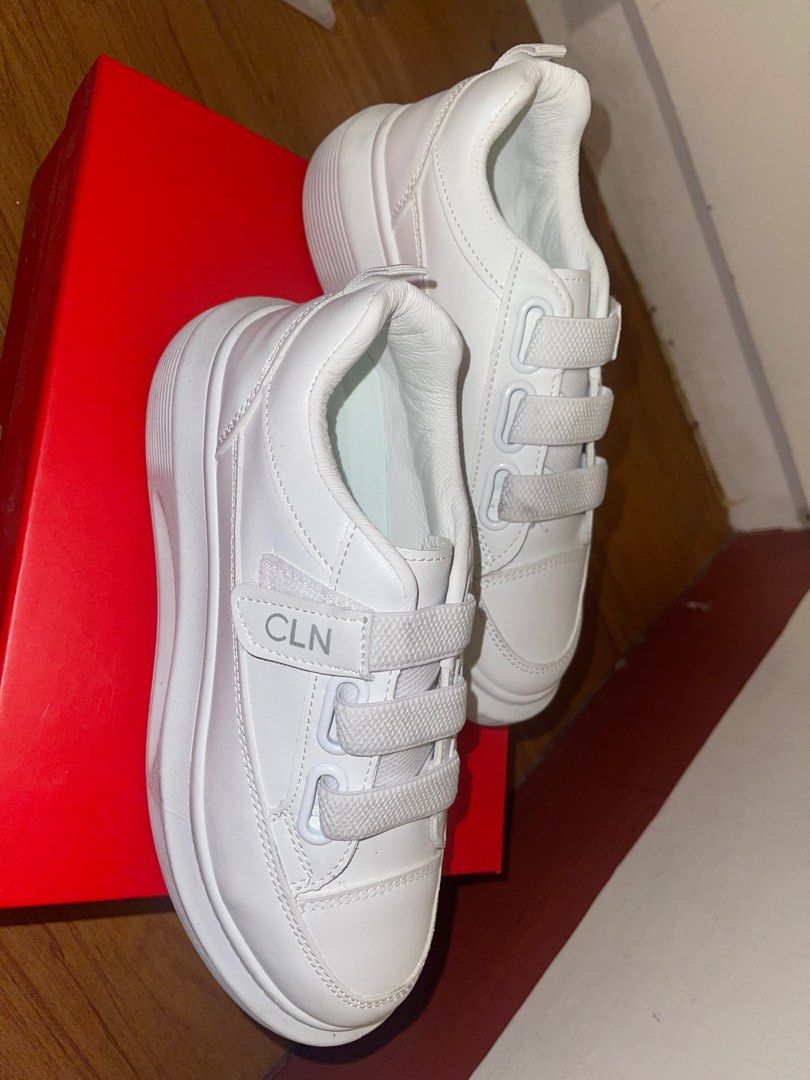 cln white shoes