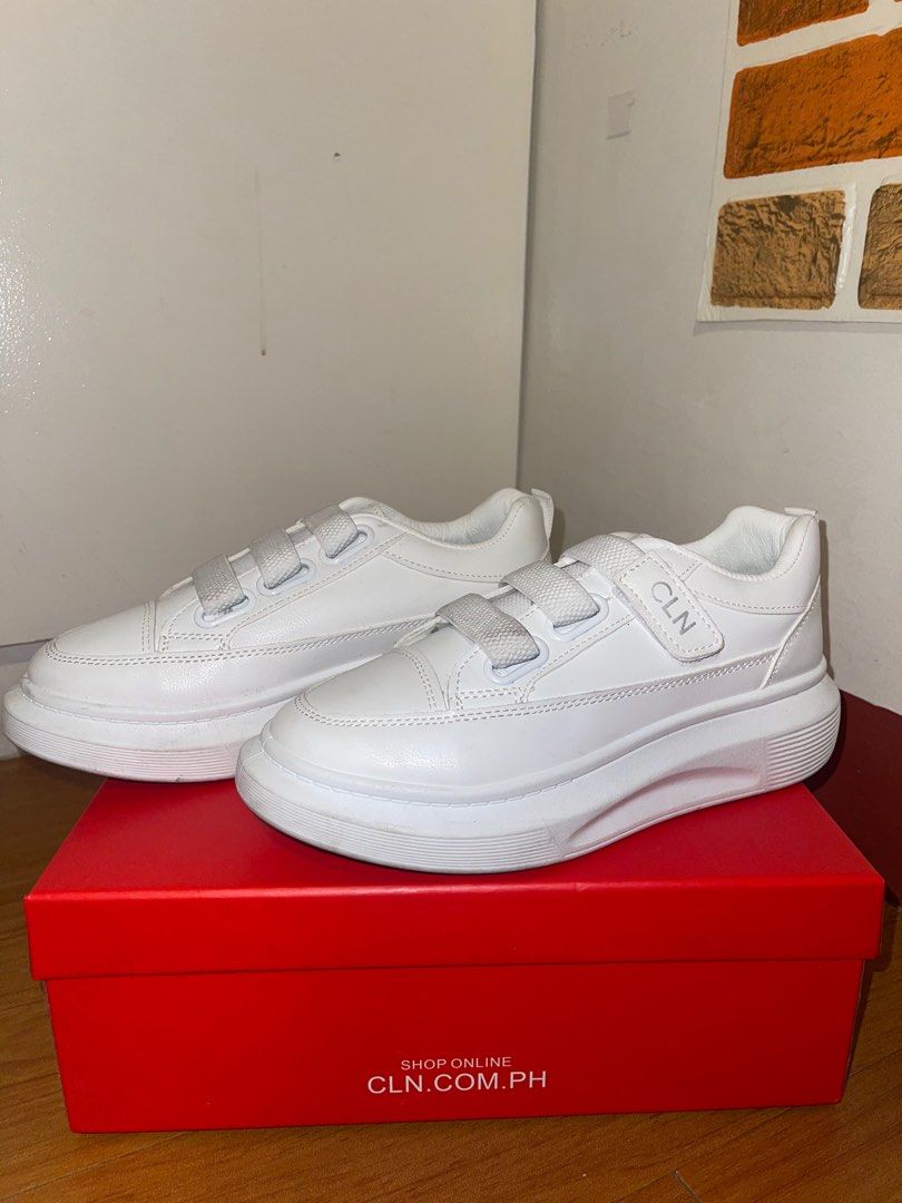 cln white shoes