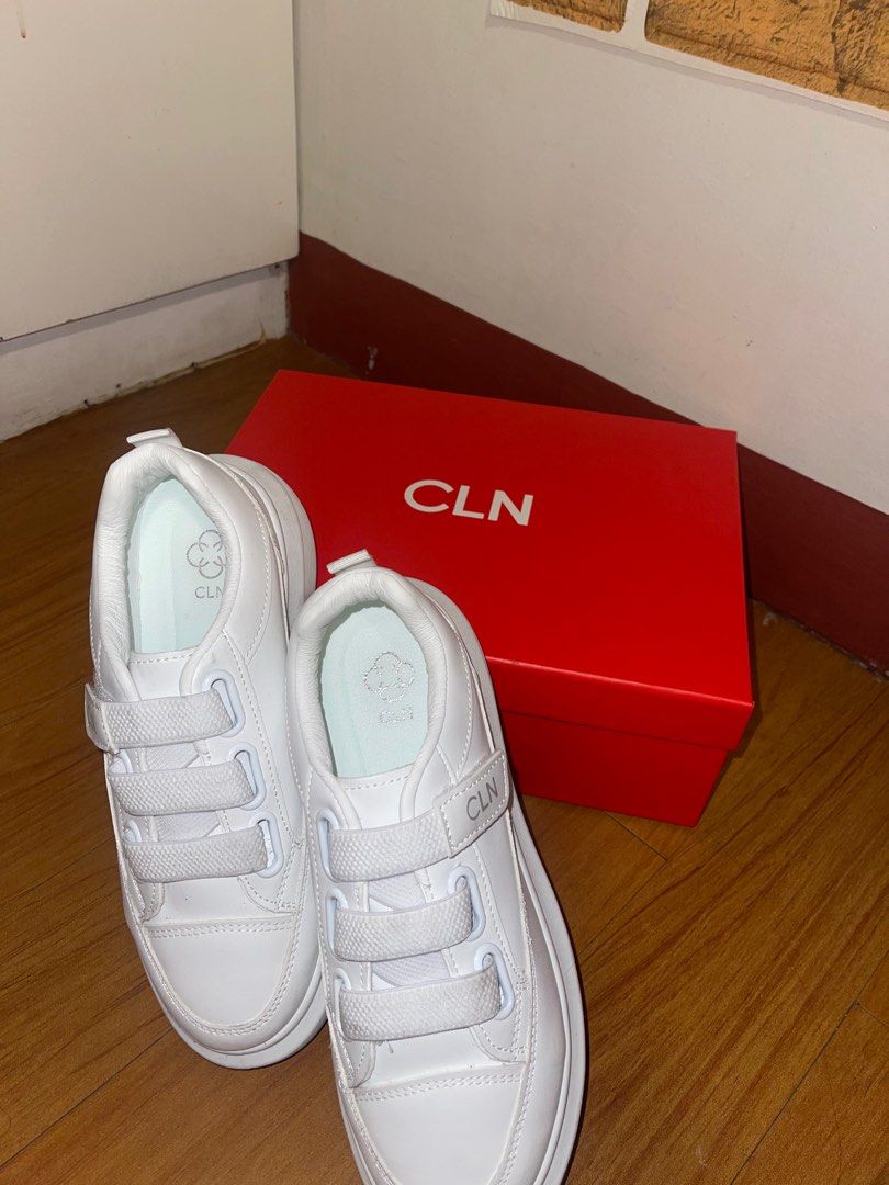 cln white shoes