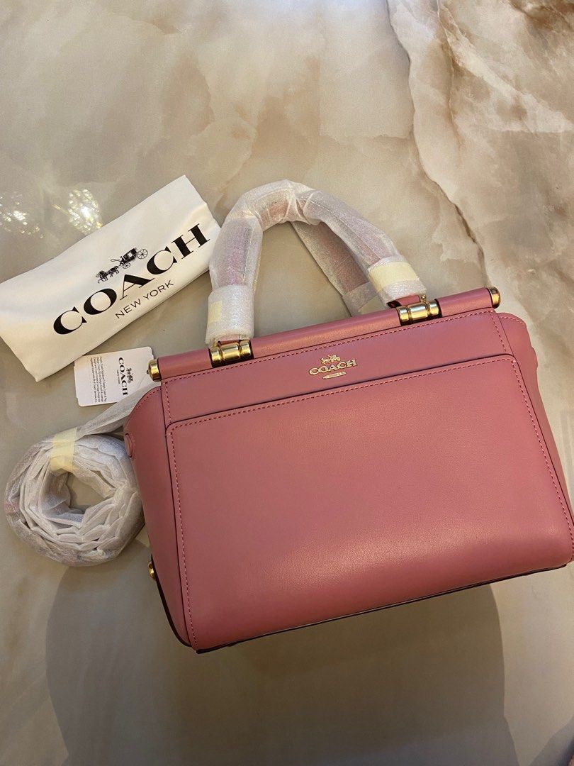 Coach grace 20 clearance bag in refined leather