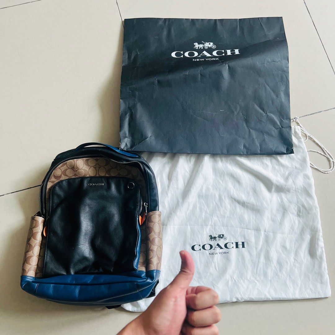 Harga cheap coach backpack