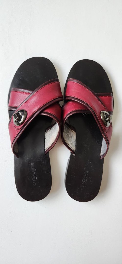 COACH Sandal Women s Fashion Footwear Sandals on Carousell