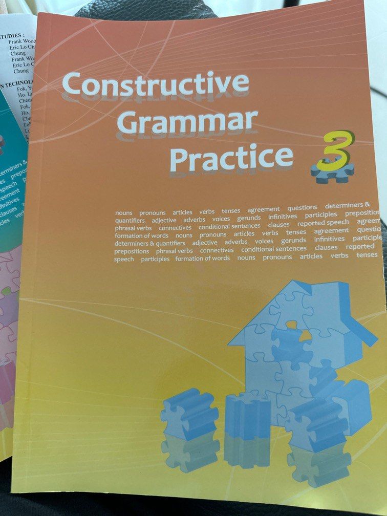 Constructive grammar practice 3 （分類：補充練習）位於 Hong Kong。 由 ipsuki3115 提交（商品編號 1244729617，圖片 1）。簡介： 。