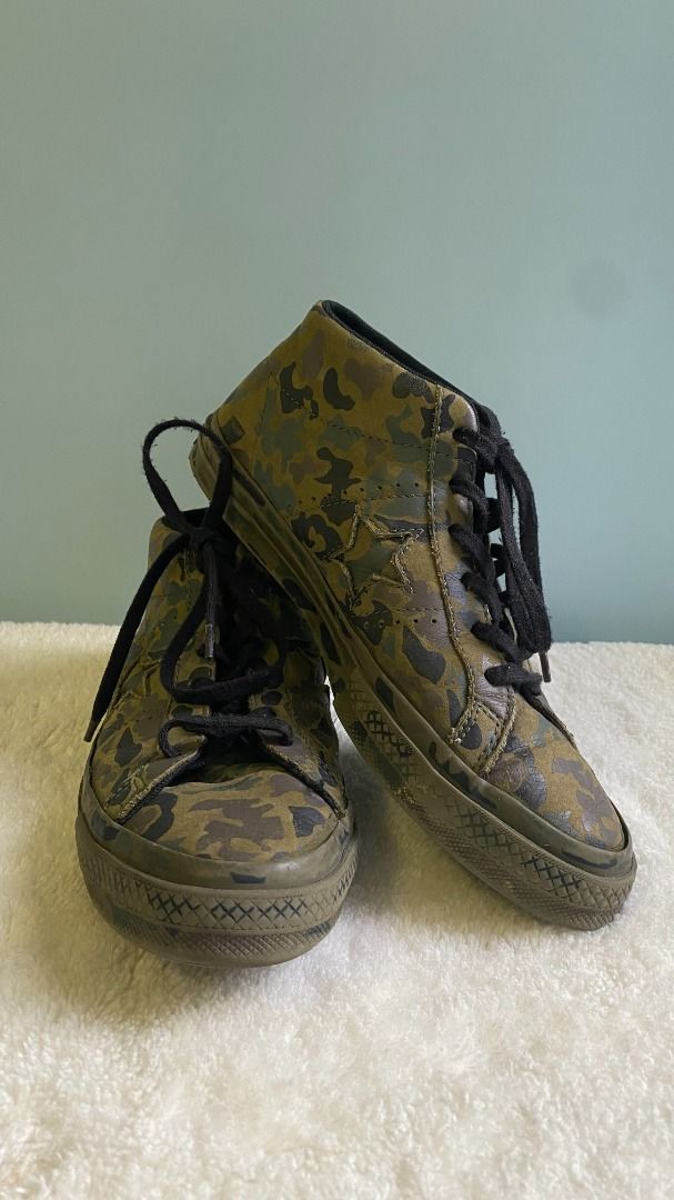 Converse All Star Kid s LIMITED EDITION GREEN CAMO Women s