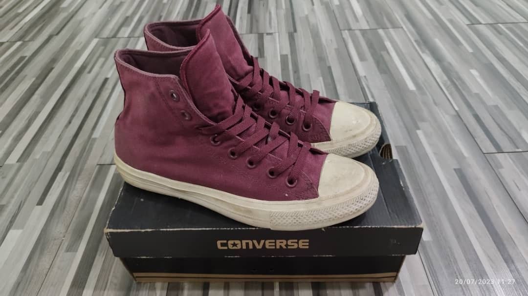 Converse top lunarlon pink