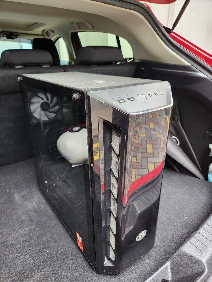 Cooler master pc case + cooler master silent Pro 1000w PSU, Computers