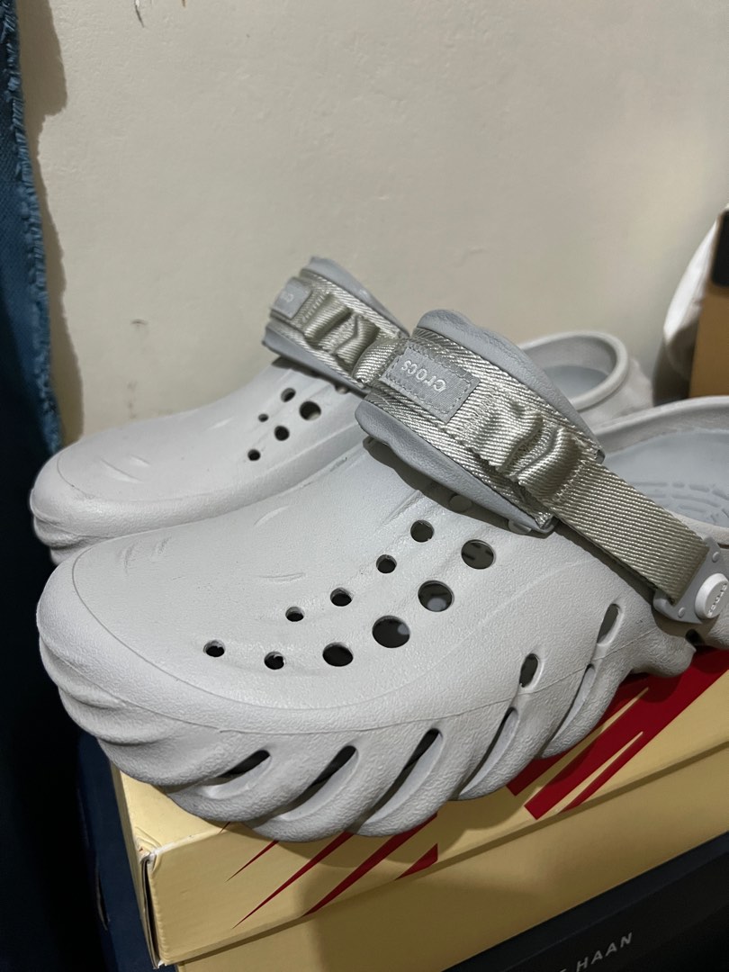 Crocs Echo Clog, Men's Fashion, Footwear, Slippers & Slides on Carousell