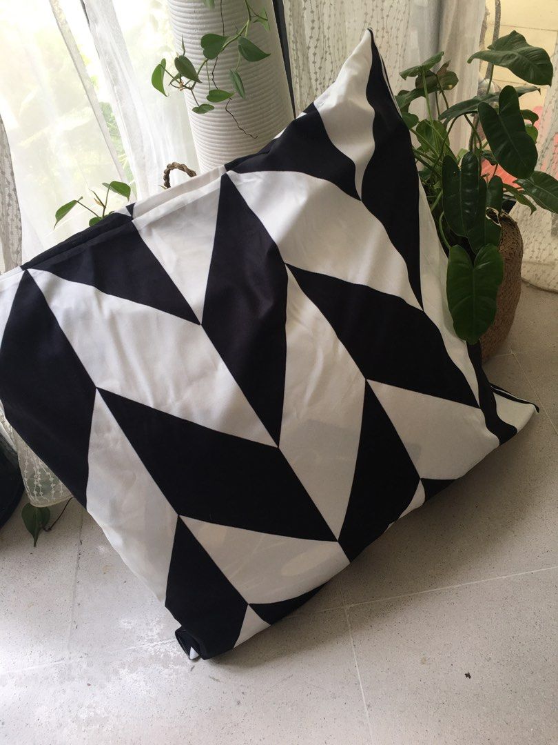 Cushion Cover Geometric Print Design 2 Side Print 70cm X 70cm