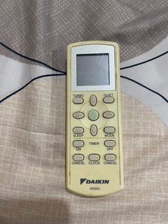 Daikin original remote