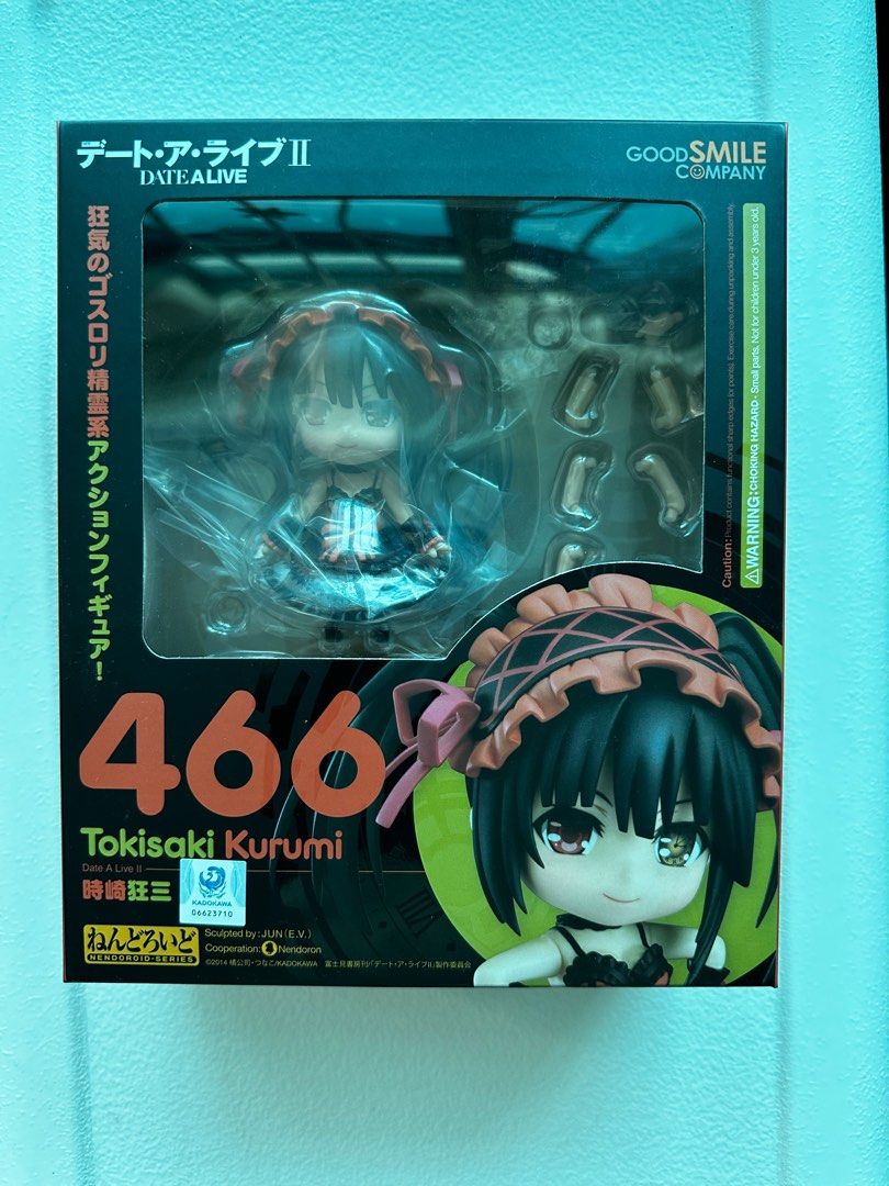 Date A Live Kurumi Tokisaki Nendoroid #466 - Nippon Figures