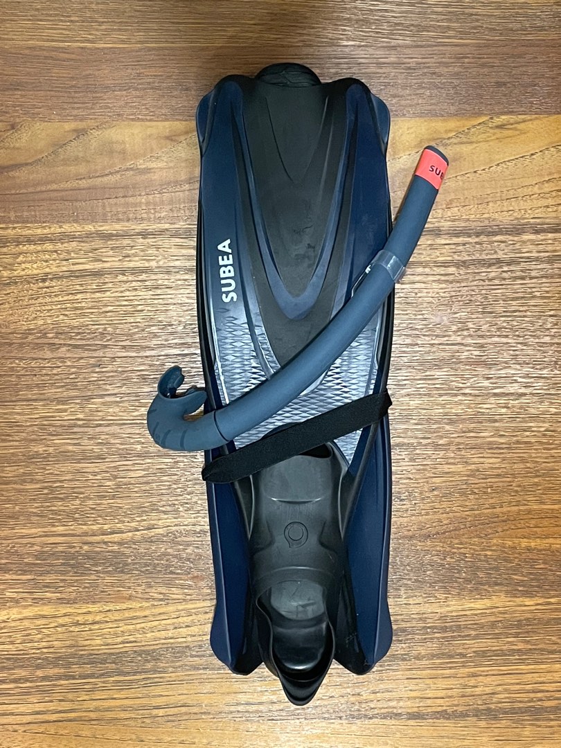 Decathlon Fins and Snorkel Set, Sports Equipment, Other Sports