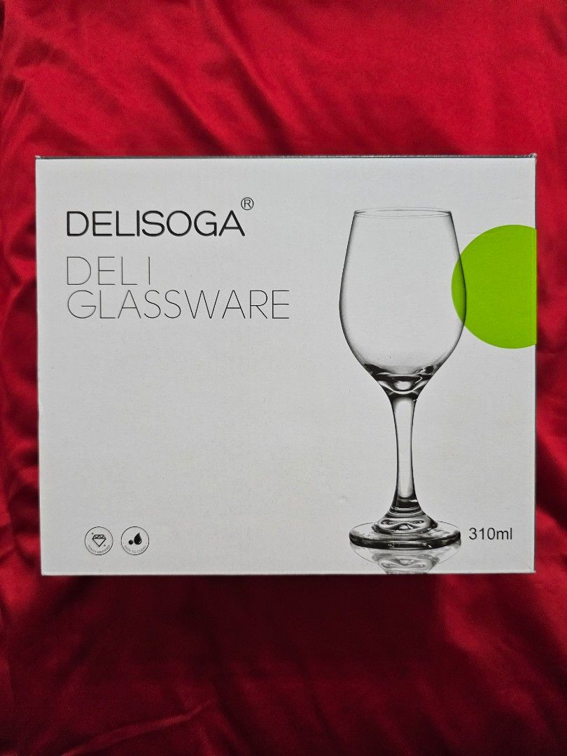 Delisoga Fancy Glass Cup - Set of 6 Price: Kshs. 650/