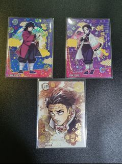 Demon Slayer Sanemi Shinazugawa Oni Holo Foil Doujin Trading Card SSR