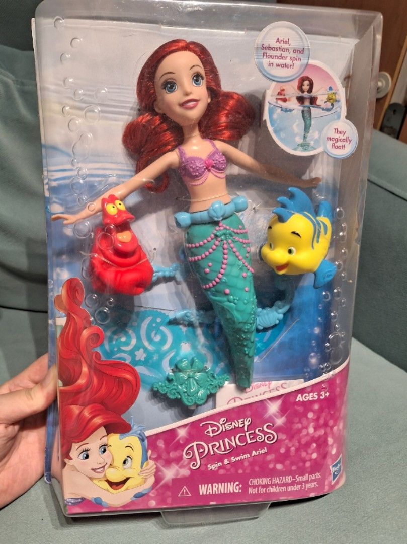 Disney princess spin and swim top ariel