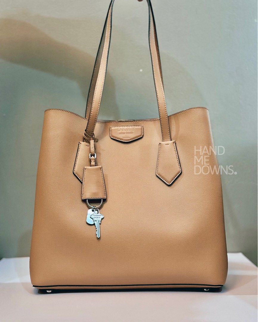 Dkny sullivan sales leather tote