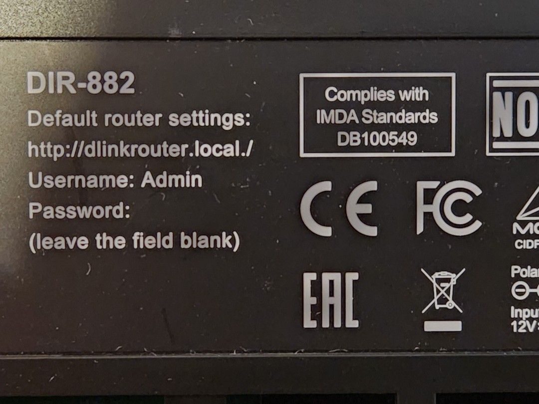 DLink DIR882 like new, Computers & Tech, Parts & Accessories ...