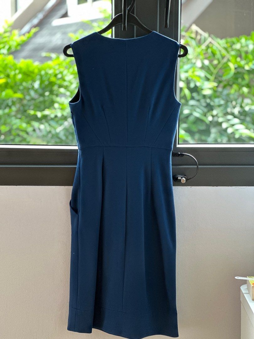 DVF Blue Dress, Women's Fashion, Dresses u0026 Sets, Dresses on Carousell