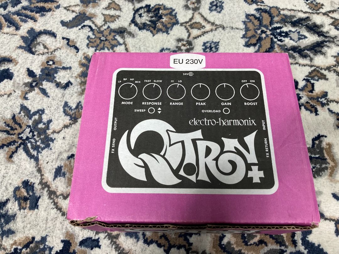 Electro Harmonix QTron Plus Envelope Filter with Effects Loop Effect Pedal Bass guitar 結他效果器 低音