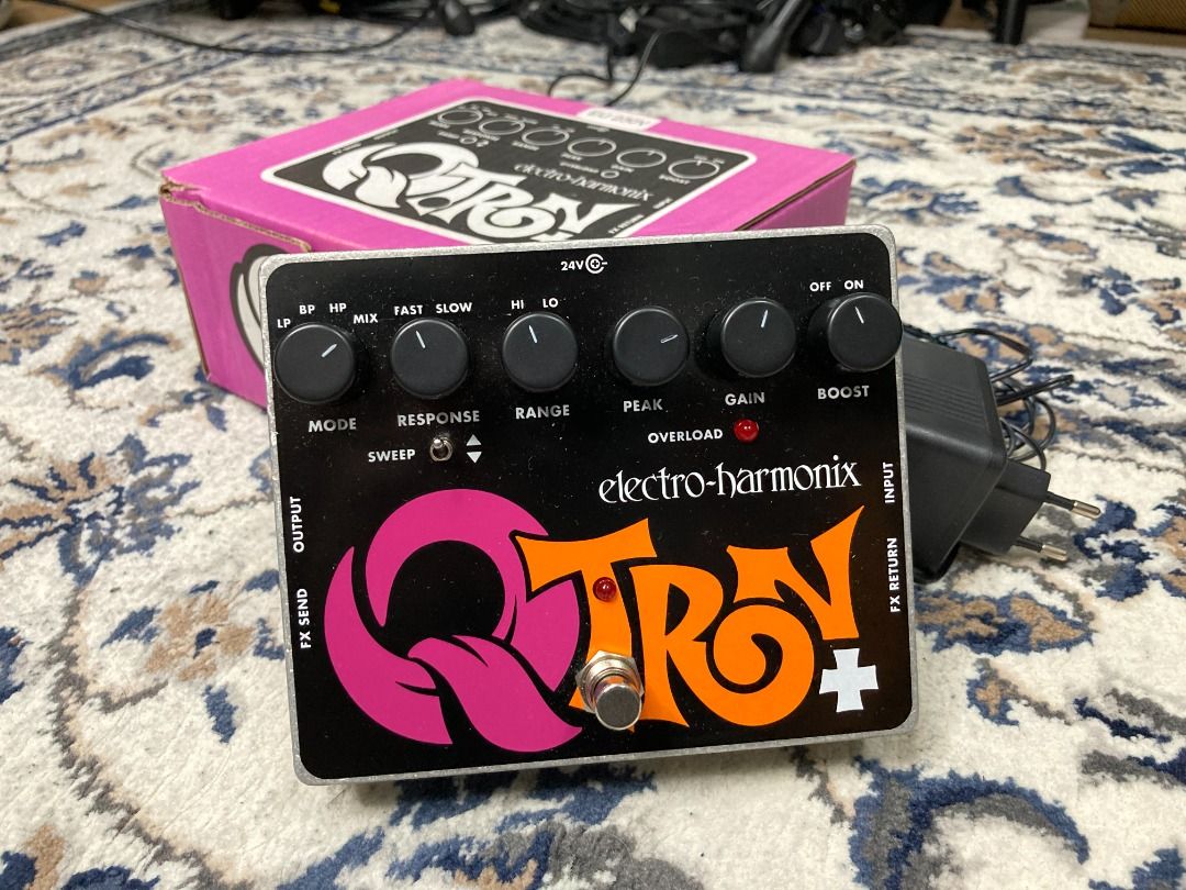 Electro Harmonix QTron Plus Envelope Filter with Effects Loop Effect Pedal Bass guitar 結他效果器 低音