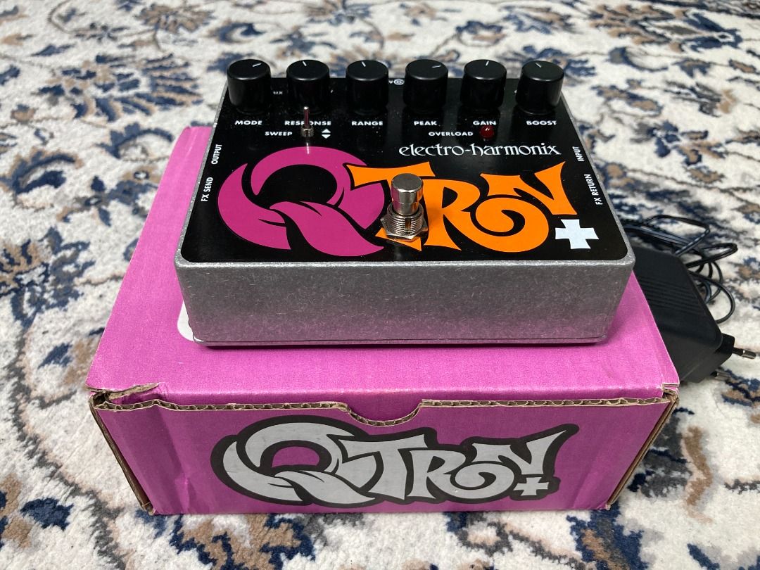 Electro Harmonix Q-Tron Plus Envelope Filter with Effects Loop Effect ...